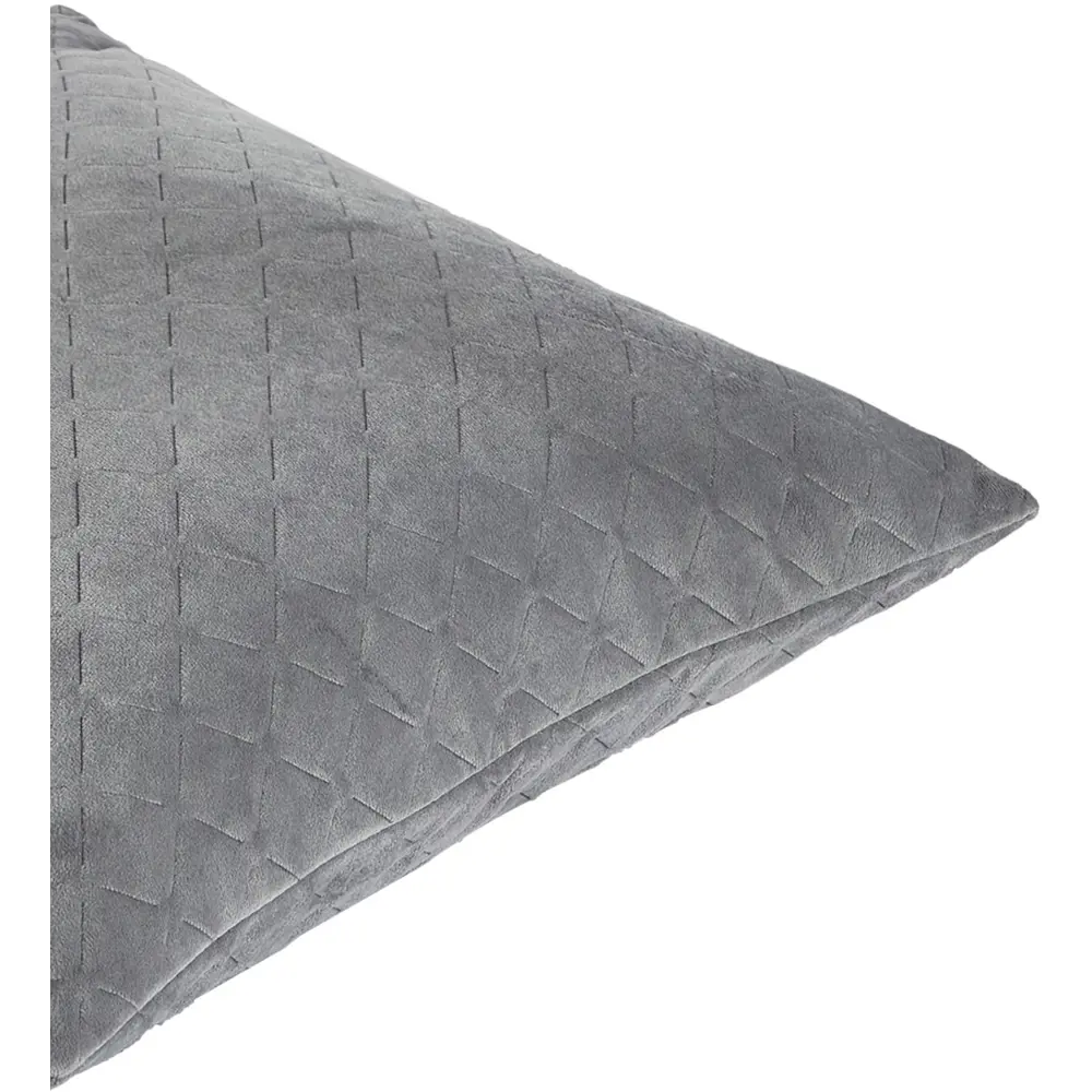 Santreyd Подушка Velvet Granit 3 — серый бархат в интерьере 88035576 STLM-1451045 - Вид №2