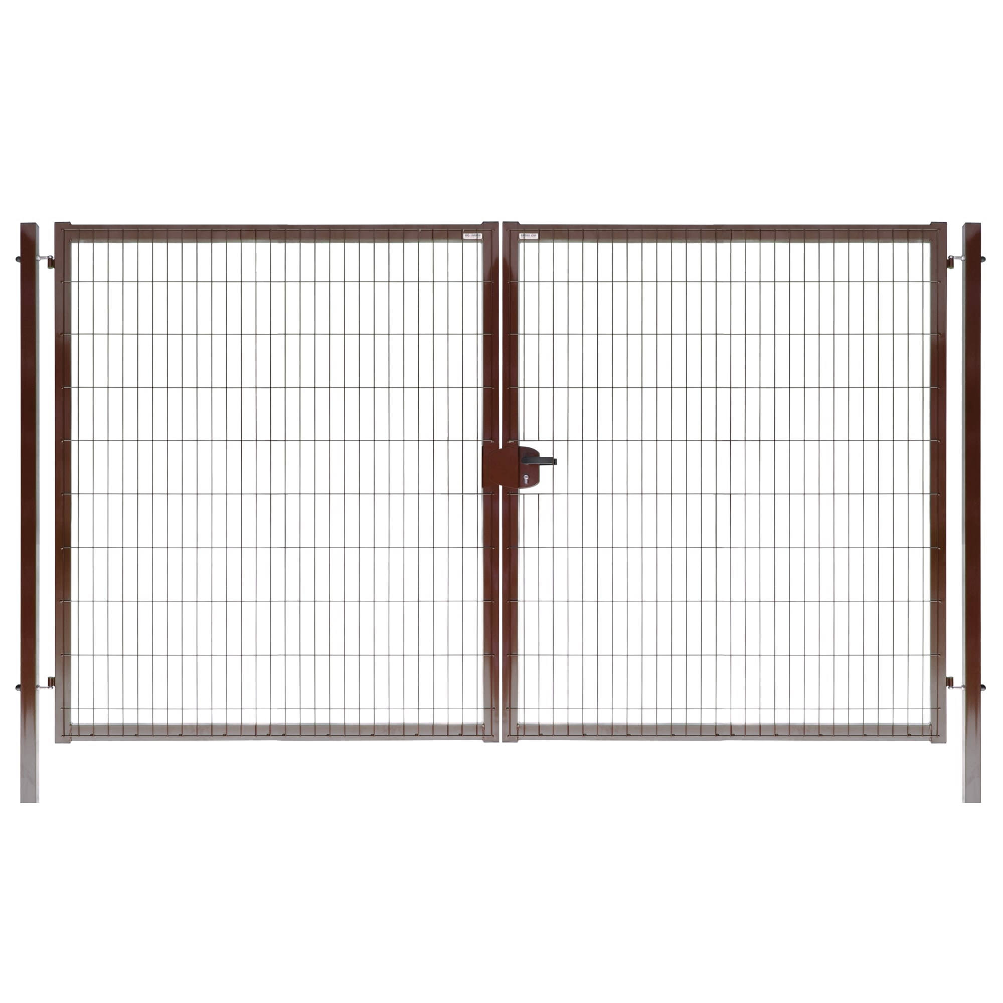 82035916 Ворота Grand Line, Medium 2.03x3.5 м цвет коричневый RAL 8017 Santreyd 