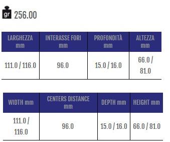 Cosma Ручка для встраиваемой мебели  12626  - Вид №1
