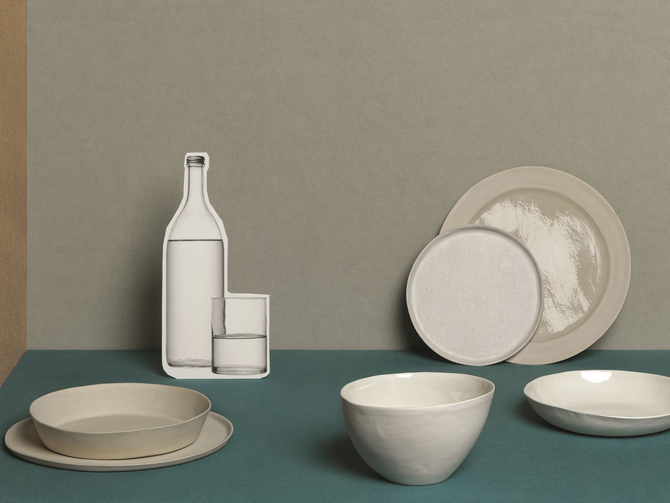 Фарфоровая плоская тарелка Society Limonta ARCH-00094775 - Вид №7