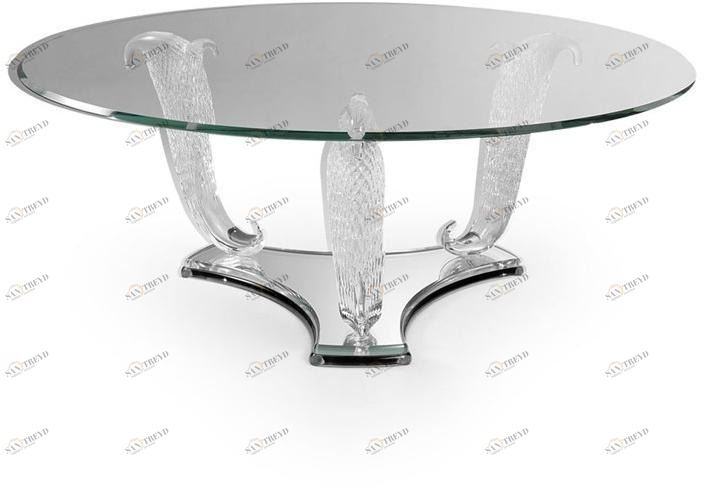 Reflex Круглый стеклянный журнальный столик Casanova sun-id-1354848