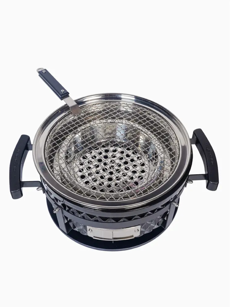 91595857 Гриль для барбекю Diamond egg СTG01/Black толщина 10 мм 18 x 33 x 33 см STLM-0963937