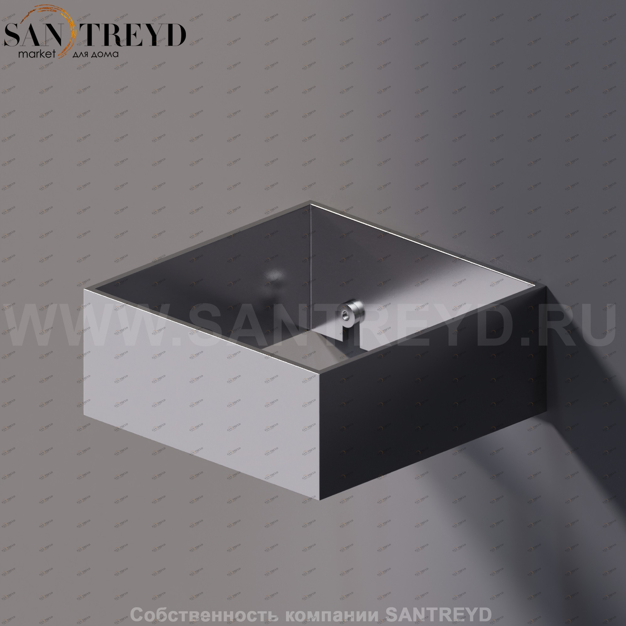 Agape 369 Базовый опорный элемент хромированный A369222A