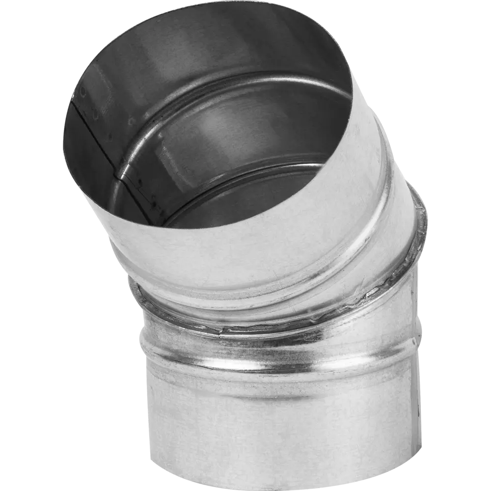 ORE Отвод воздуховодный 45° металлический D125 мм для систем вентиляции 82509438 STLM-0028906 - Вид №1