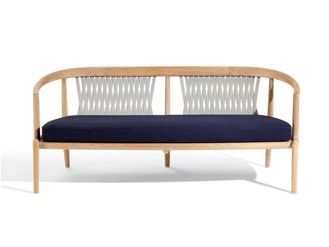 Садовый диван из тикового дерева Poltrona Frau Boundless Living Outdoor Collections ARCH-00054165