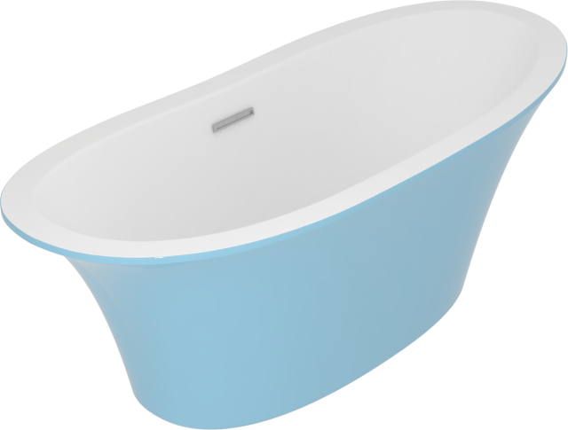 VAFL22 Акриловая ванна отдельностоящая GSG CERAMIC Flut