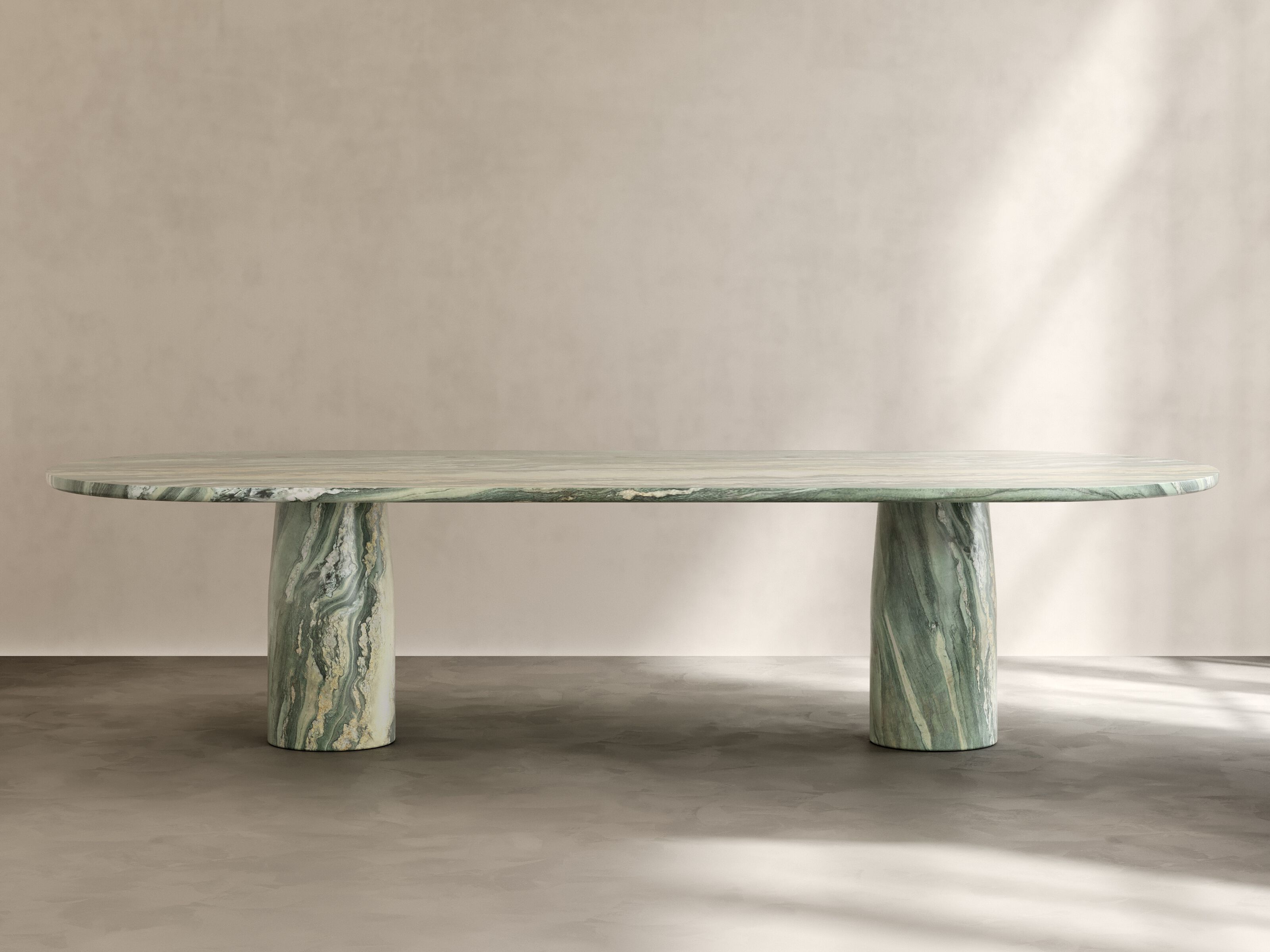 Мраморный овальный обеденный стол Paloma Editions остров ARCH-00015109
