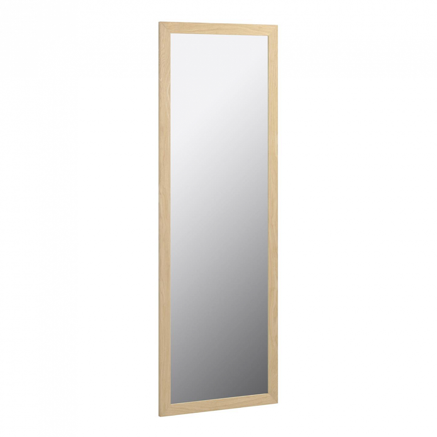 091212 Зеркало Nerina 52 x 152 cm натуральная отделка в широкой раме La Forma Wilany  - Вид №1