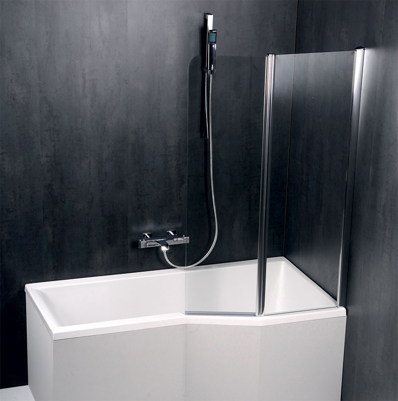 BS-90 Душевое ограждения на борт вынны Polysan Чехия  - Вид №2