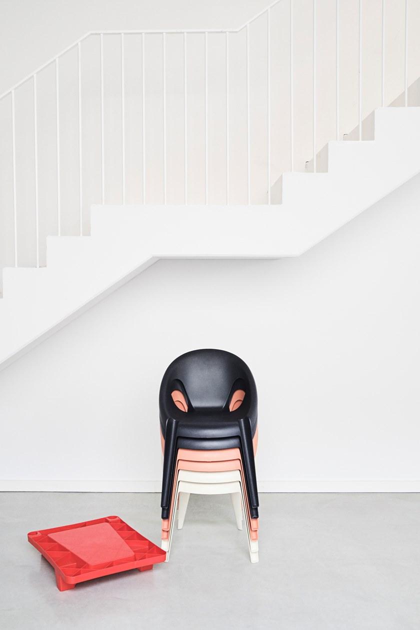 Magis Штабелируемый стул из переработанного полипропилена sun-id-1483111 - Вид №12