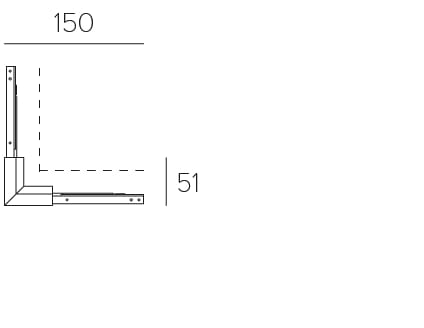 Экструдированная алюминиевая система освещения трека Letroh узел ARCH-00141698 - Вид №26