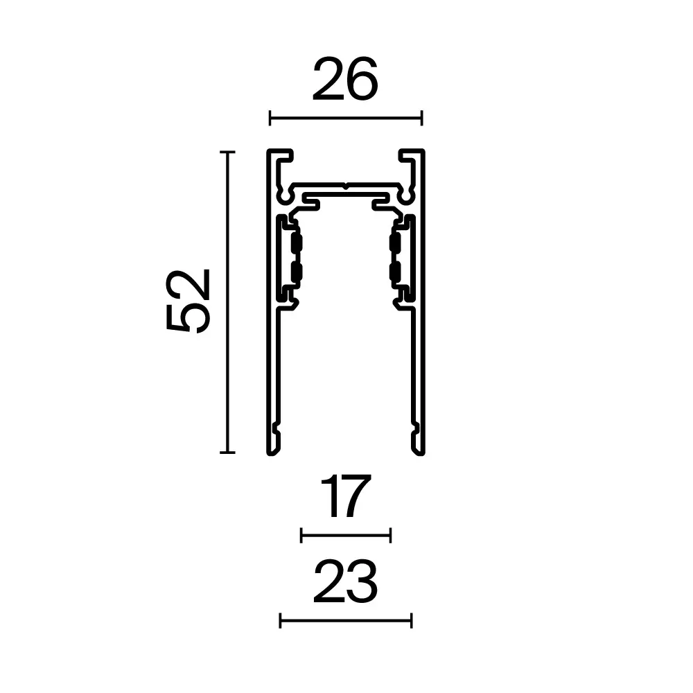 Магнитный шинопровод Voltega Twist для трекового освещения 2 метра 89438127 STLM-1584089 - Вид №1