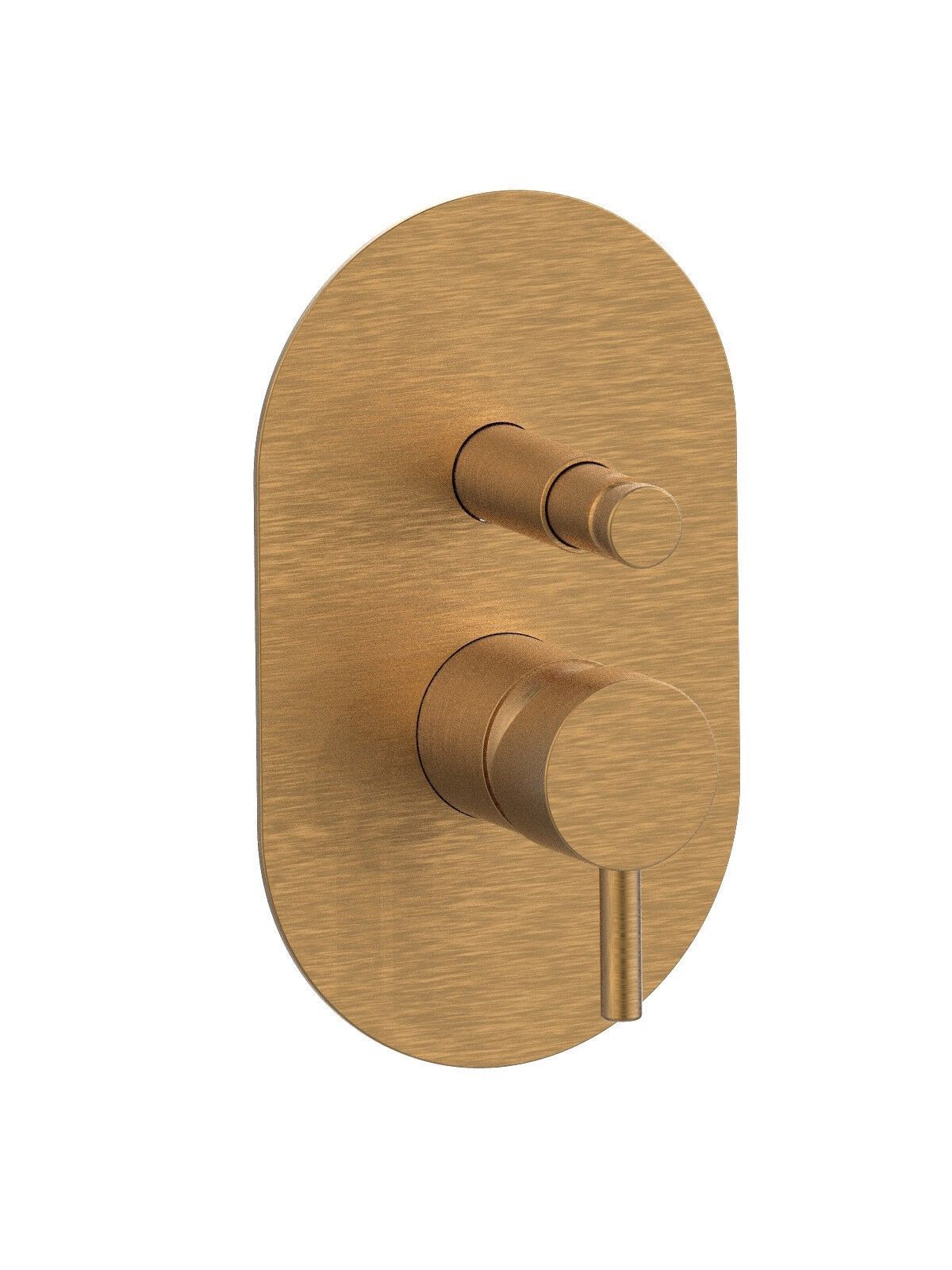 Встраиваемый смеситель для душа с переключателем Rubinetterie Frattini Pepe XL ARCH-00140415 - Вид №3