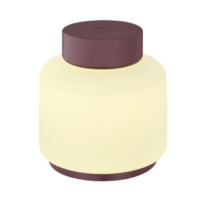 Стеклянная светодиодная наружная настольная лампа