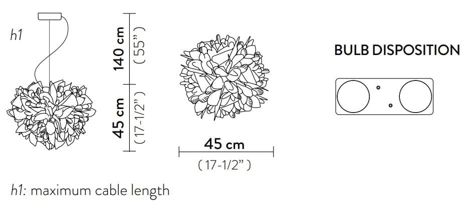 Светодиодная подвесная лампа Opalflex® In Stock Slamp ARCH-00015309 - Вид №2