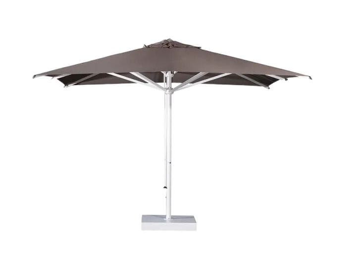 Алюминиевый квадратный зонт с телескопическим закрытием Scolaro Parasol VERONA STARWHITE ARCH-00133266 - Вид №2