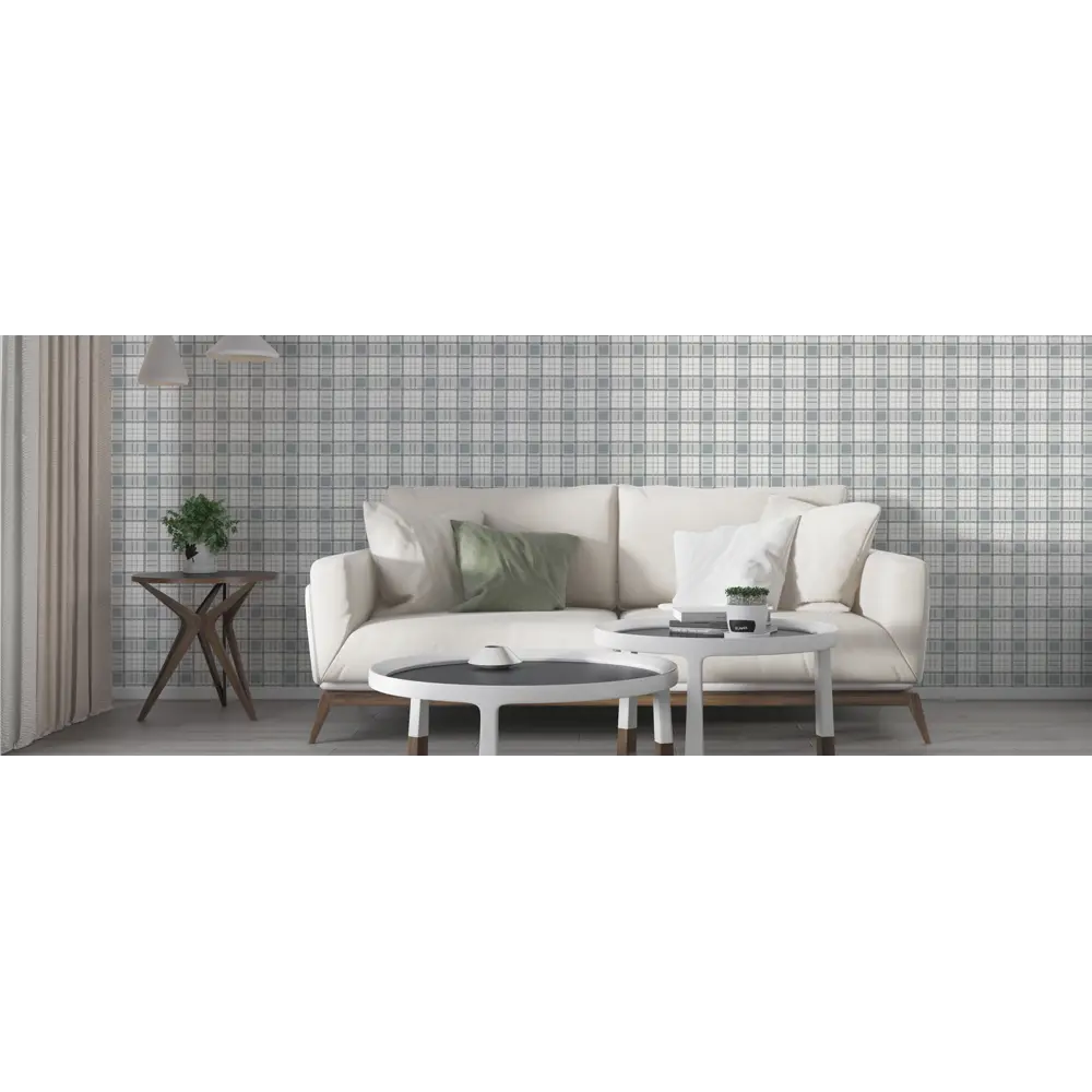 Обои флизелиновые Asc Wallpaper Maison серые геометрические 1.06 м 89427883 STLM-1576817 - Вид №4