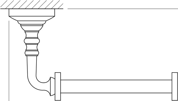 STI 121 Держатель туалетной бумаги 3SC STILMAR CHROME/GOLD Treesseci 3SC - Вид №1