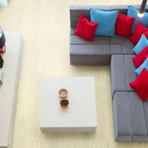 Пробка CorkStyle Wood XL White Markant (Гладкая) 1235х200 мм.