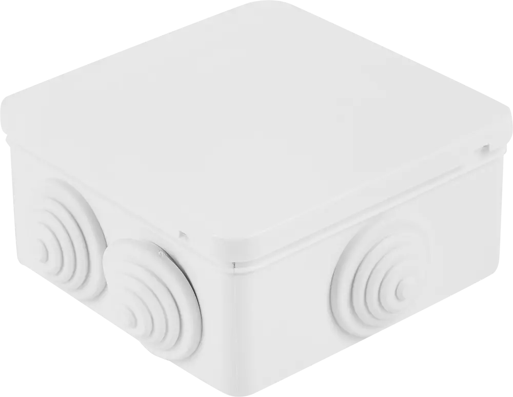 Распределительная коробка Lexman для электромонтажа 100x100x55 мм 88460776