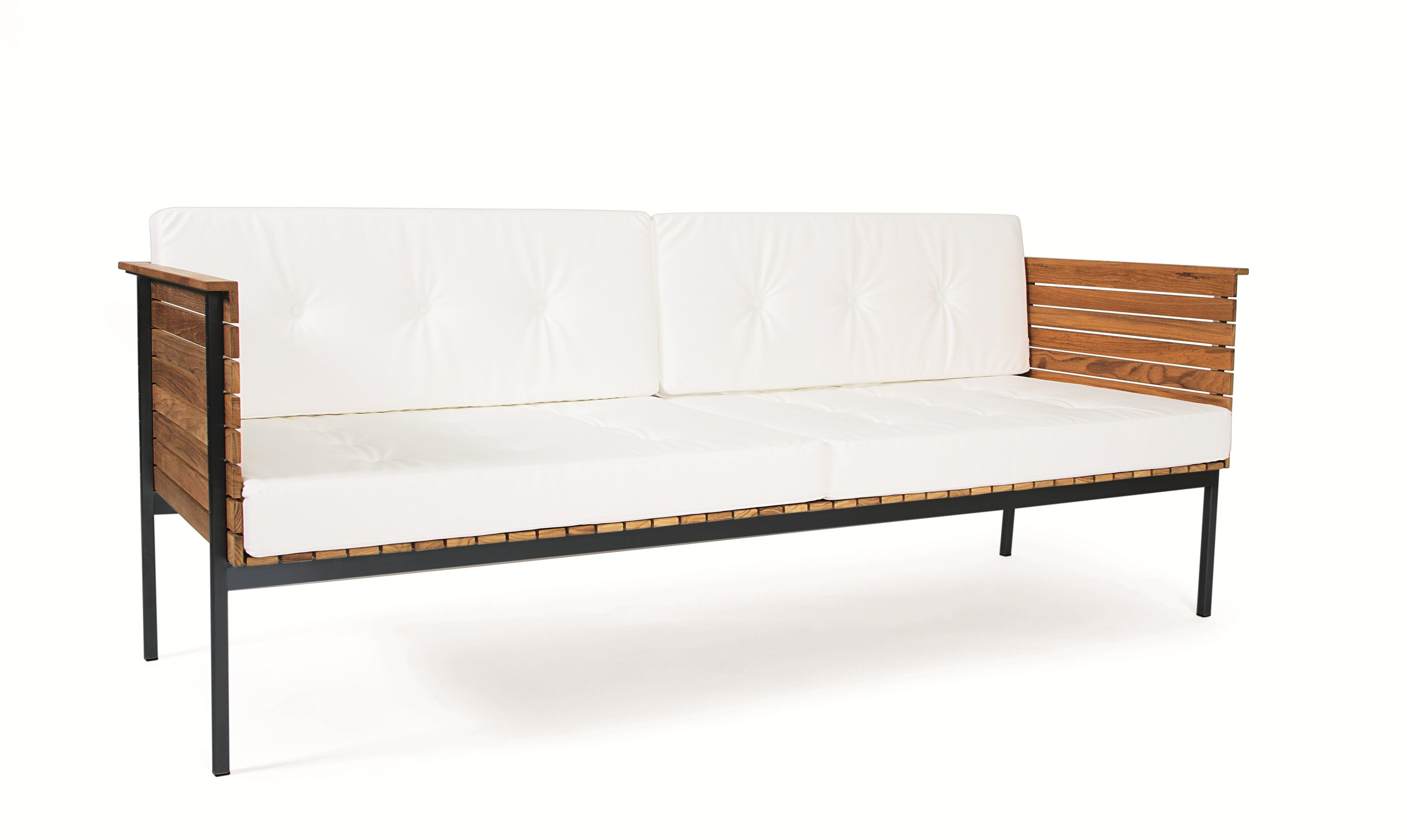 Садовый диван из тикового дерева Skargaarden Häringe ARCH-00143543 - Вид №7