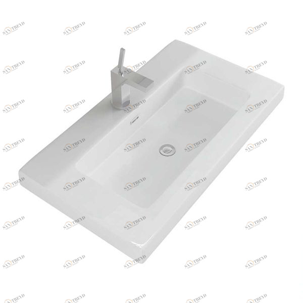 0120432 Накладная раковина под столешницу  овальная Avila Dos 