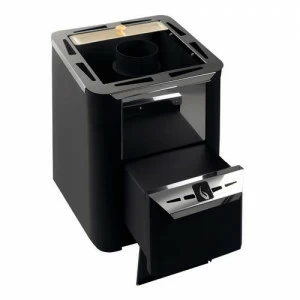 Банная печь Конвектика Колибри 9Б антрацит с баком для воды