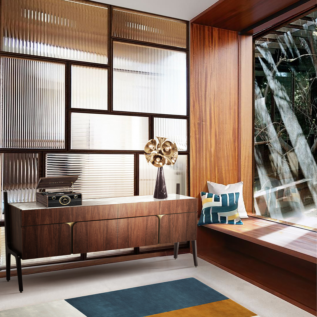 Серванты Vittorio Sideboard Covethouse ESSENTIAL HOME  - Вид №1