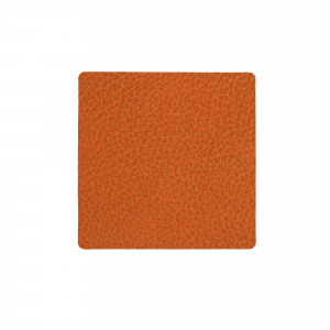 981300 HIPPO orange подстаканник квадратный 10x10 см, толщина 1,6 мм;LIND DNA