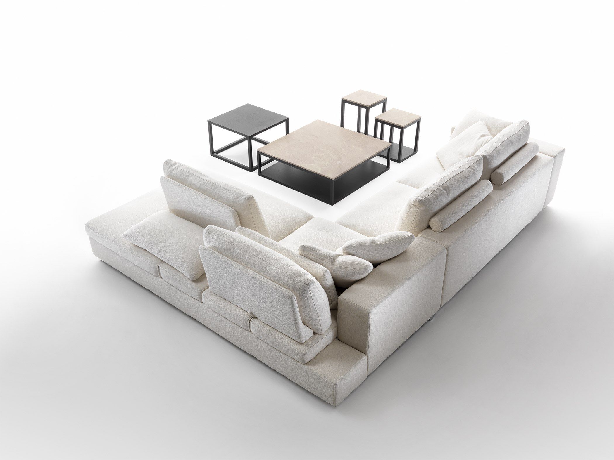 Тканевый диван с полуостровом Marelli Джек ARCH-00055056 - Вид №7