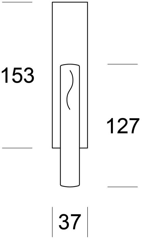 Ento Оконная ручка из латуни dk Sand sq 6178 - Вид №2