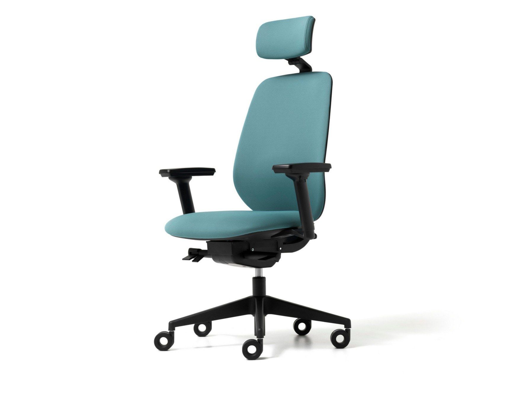 5 спиц подлокотник ткань регулируемая высота операционный стул офис Diemme Кожа ARCH-00051264 - Вид №1