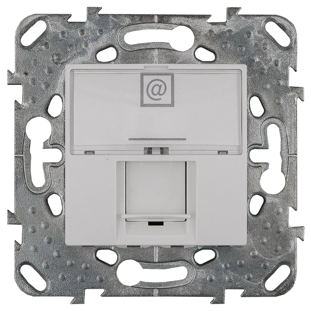 Розетка компьютерная встраиваемая Systeme Electric Unica RJ45 UTP cat 5e цвет бежевый STLM-2028512
