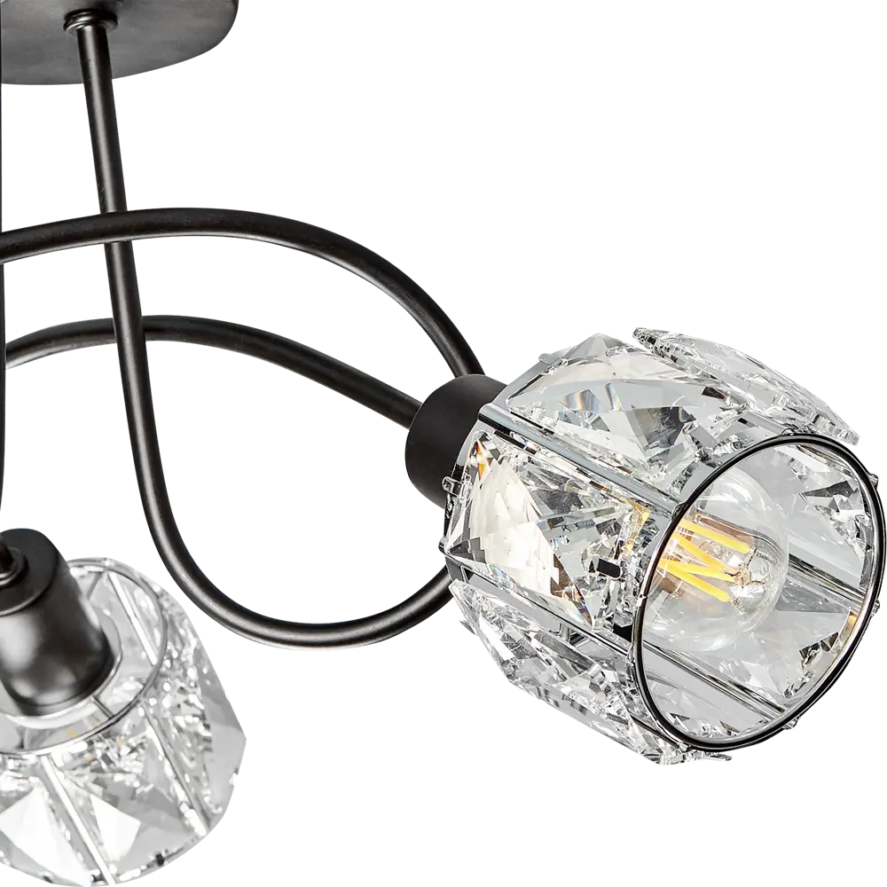 Люстра De City Акцент - современный потолочный светильник с тремя плафонами 88038459 STLM-0915620 - Вид №5