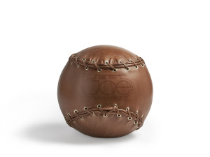 Пуф / кожаная подставка для ног