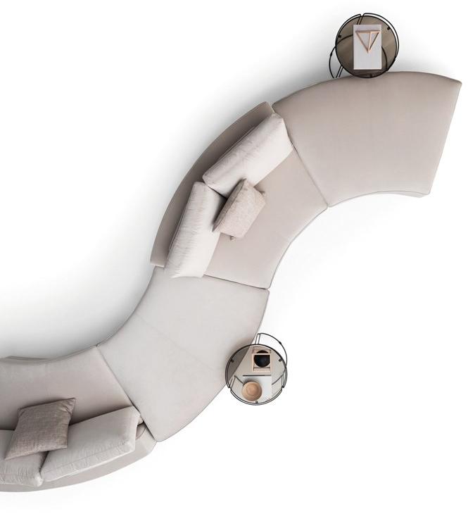 Ditre Italia Круглый журнальный столик из металла Monolith sun-id-1393464 - Вид №4