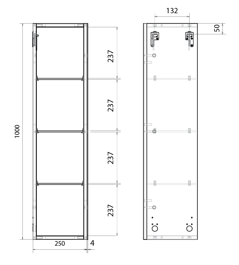 У79533 Пенал Cube 25П Белый глянец 1 Marka CUBE - Вид №6