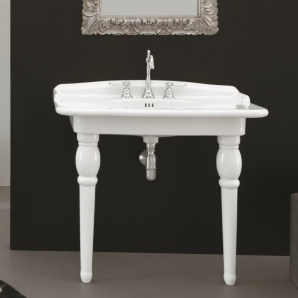 43719 Напольная раковина стоящая овальная Ceramica Hidra ELLADE - Вид №2