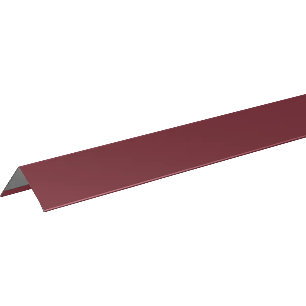 Планка для наружных углов 50x50 мм 2 м 0.4мм RAL 3005 Красный Santreyd STLM-2206454
