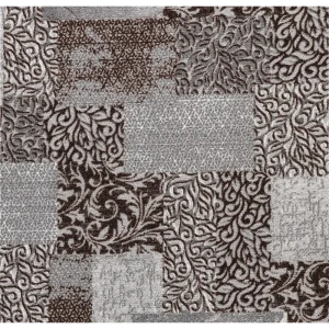 Ковровое покрытие «Вербена», 5 м, цвет серый/принт