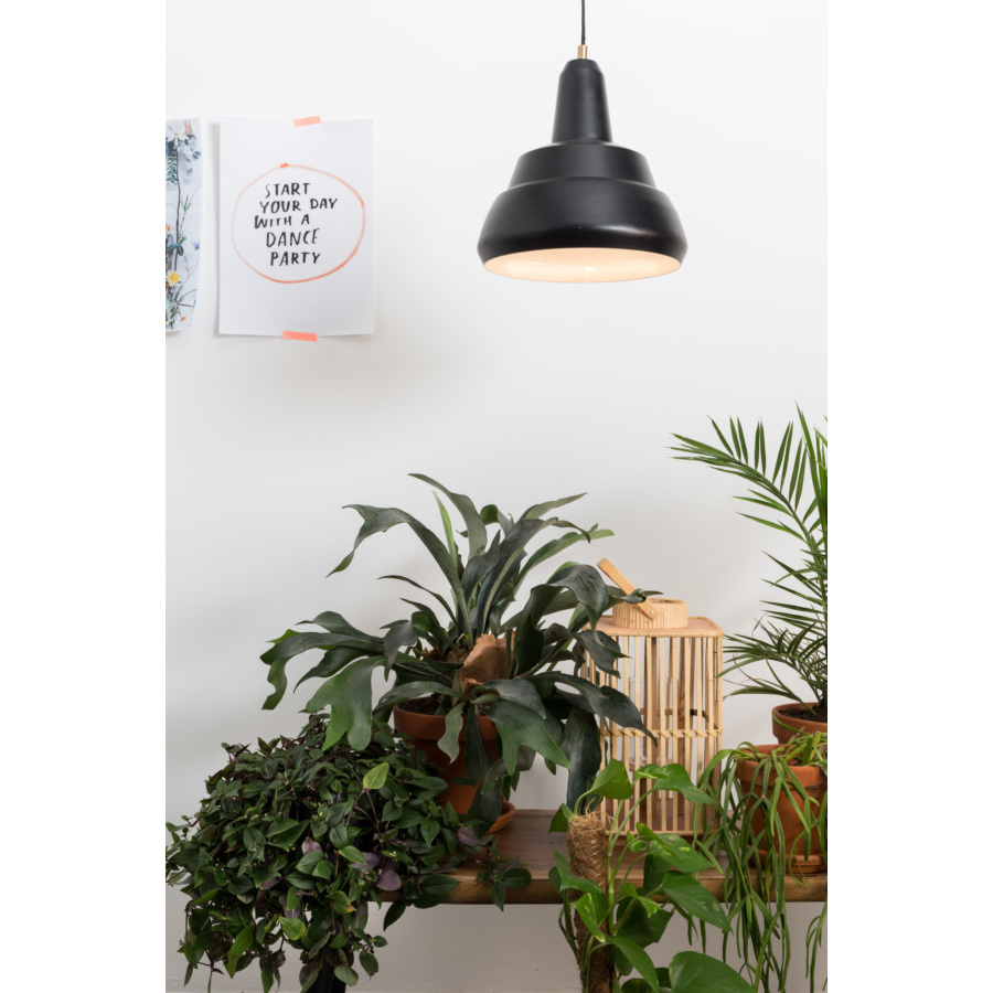 Лампа подвесная Tristan серая White Label Living 5300129 - Вид №1