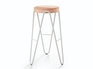 Мягкий барный стул