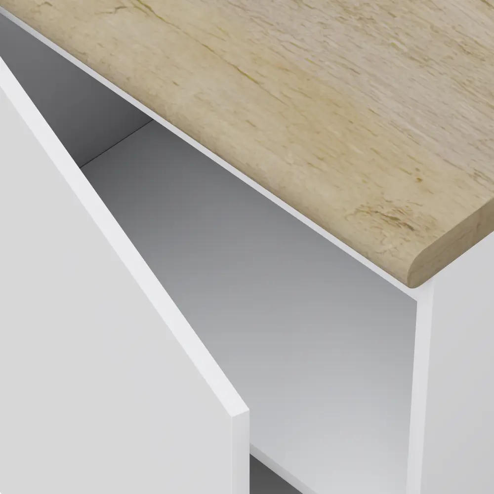 Кухонный шкаф Santreyd Миус - минимализм в белом цвете 89394538 STLM-1444129 - Вид №4