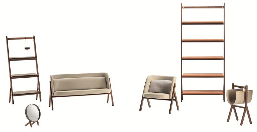 Полка для журналов из массива дерева La collezione - mobili e complementi Santreyd sun-id-1484443 - Вид №3