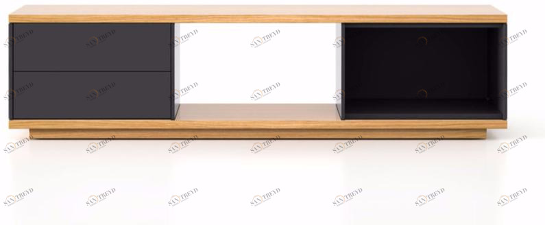 Punt Буфет из лакированного дерева с ящиками Slats Slt004 