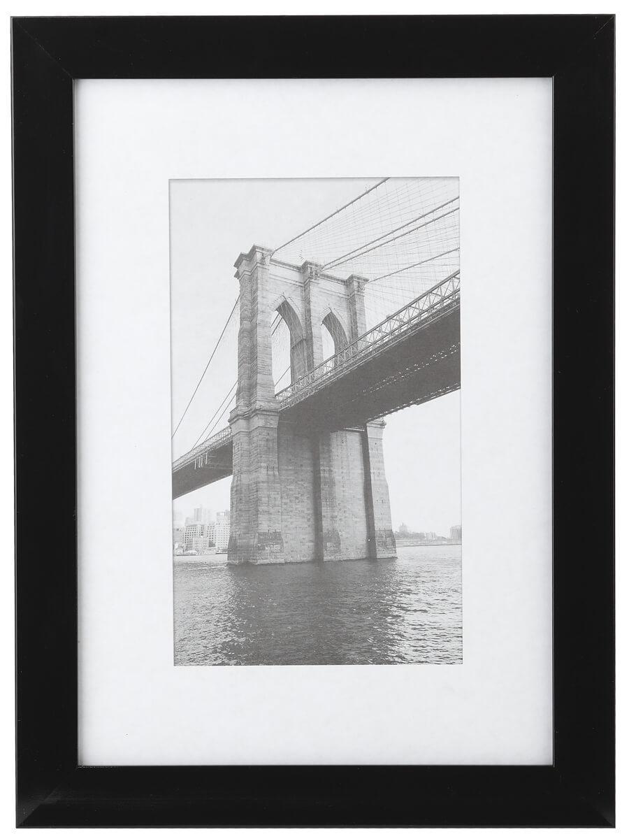 Б0035521 Фоторамка 601 / 15х21 черный (30/1200) Image Art
