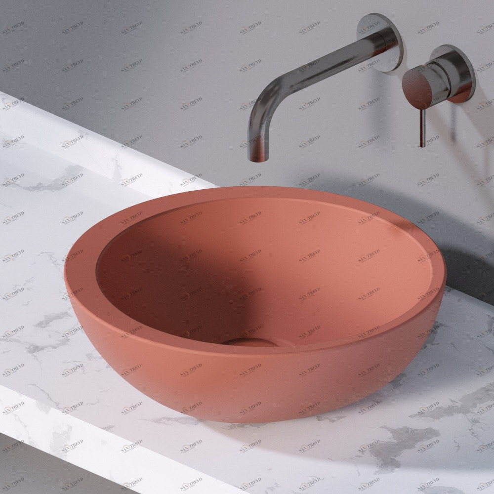 L244142 Накладная раковина на столешницу  круглая A. e T. Italia SPOT AeT ITALIA