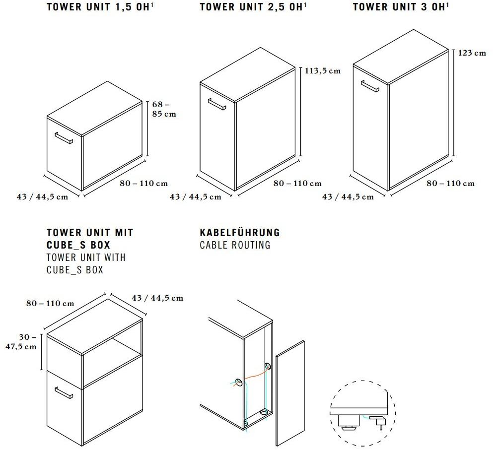 BENE Рабочая станция Cube_s sun-id-1370059 - Вид №21