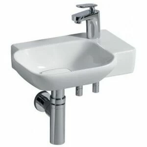 125540000 Подвесная раковина настенная прямоугольная Keramag  белая