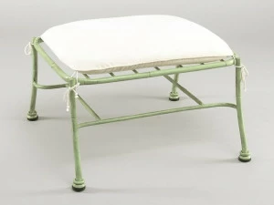 OFFICINACIANI Прямоугольная железная подставка для ног для сада Bamboo Gf4012po